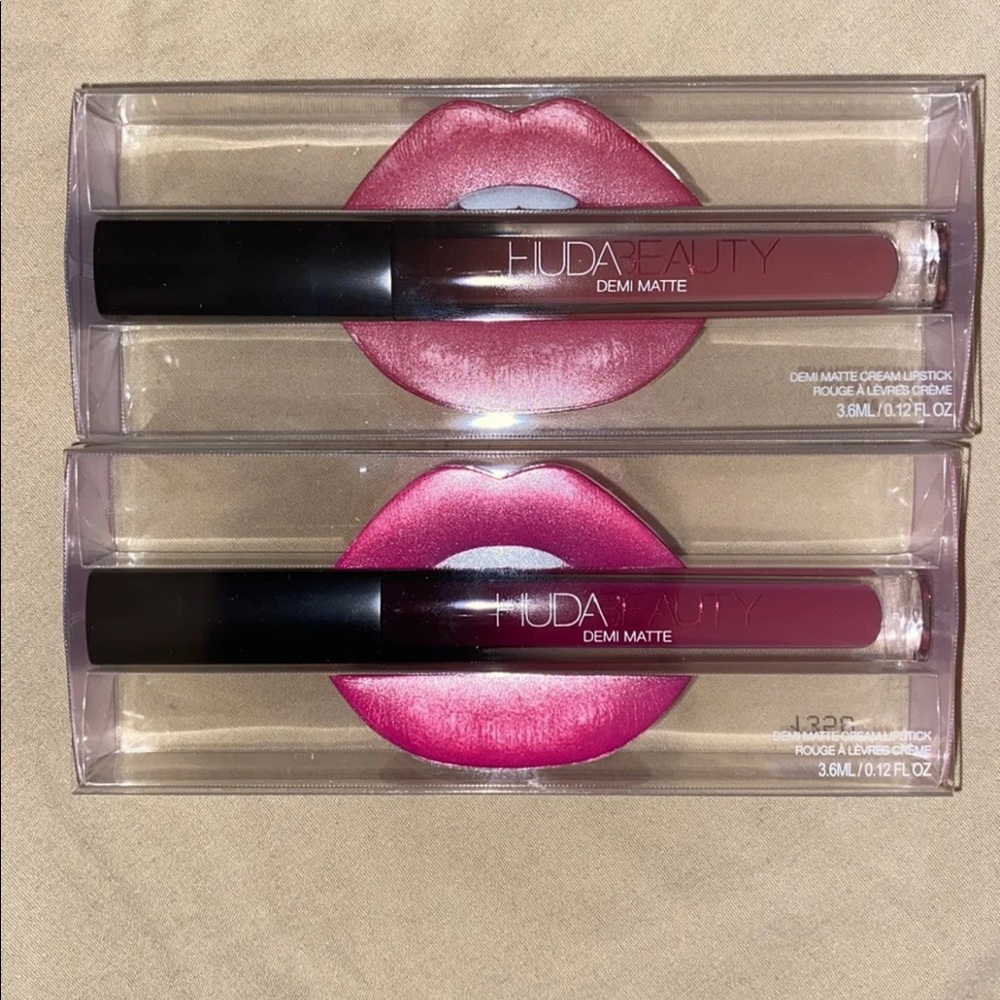 Hura beauty Demi matte liquid lip bundle